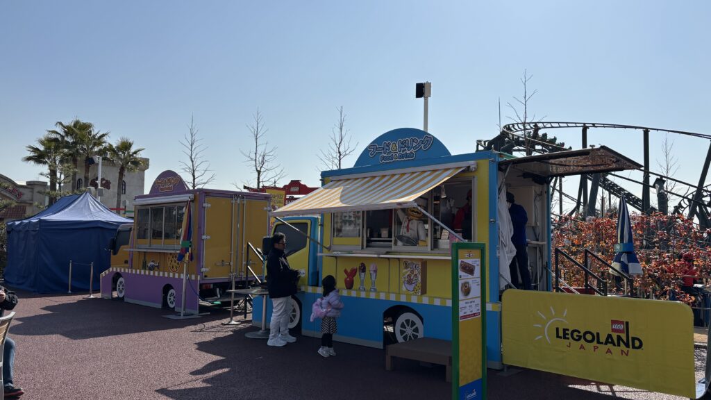 レゴランドのキッチンカー