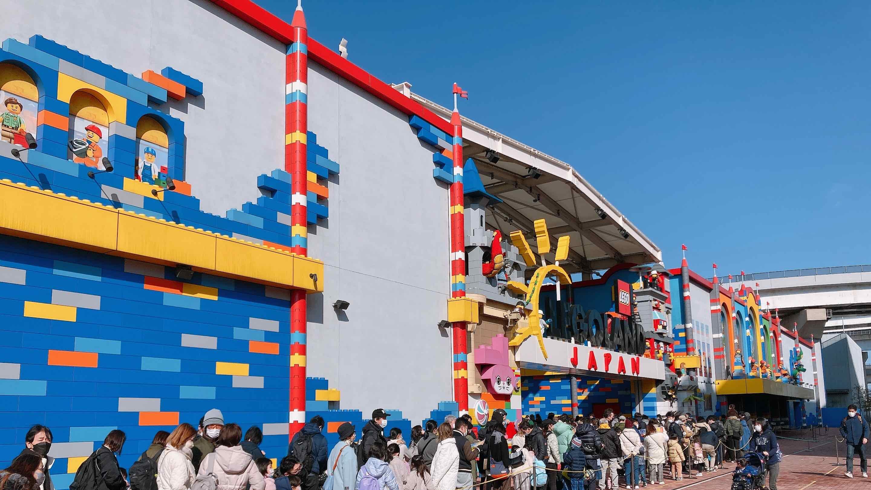 レゴランドの入場待ち列