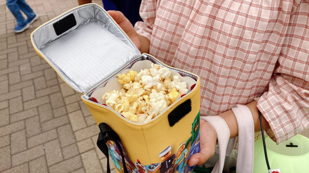 レゴランドの塩味ポップコーン