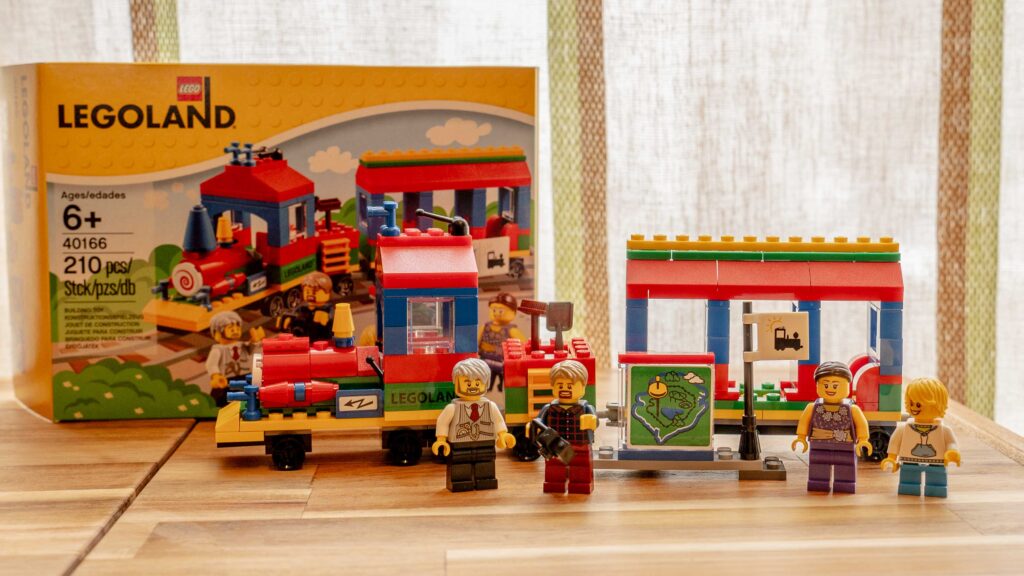 レゴランドレゴを組み立てた様子