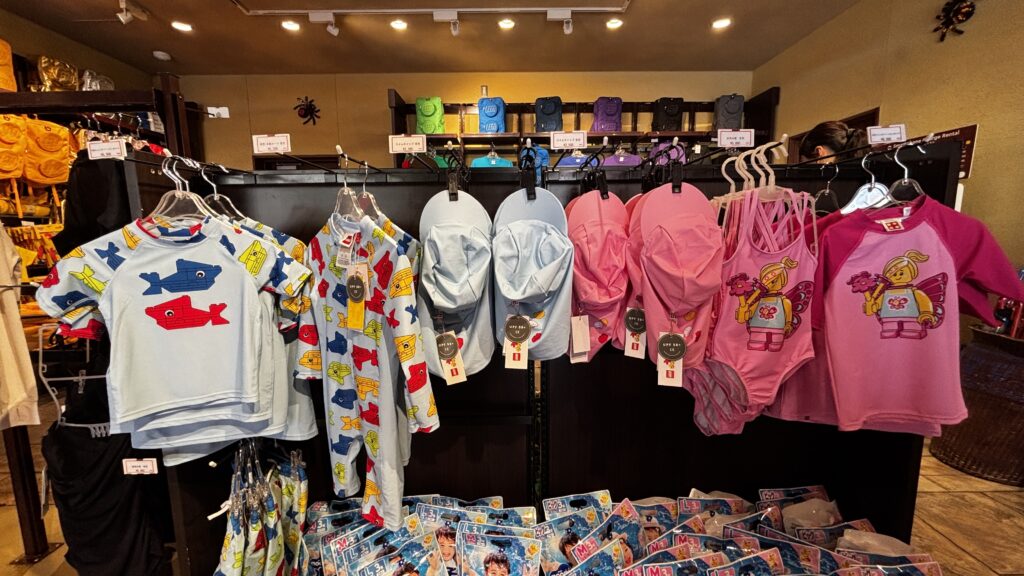 レゴランドで販売されている子ども用水着