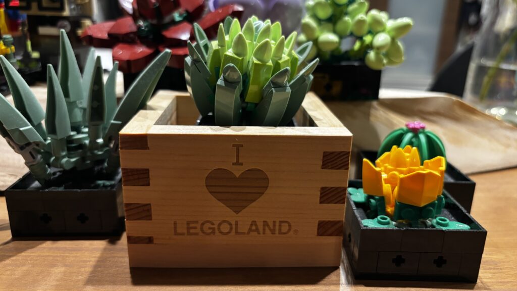 レストラン彩のI LOVE LEGOLAND柄のマス