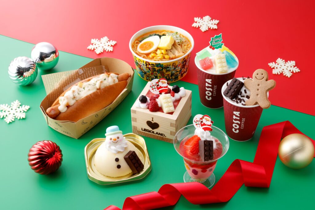 クリスマス限定のスイーツとフード7品